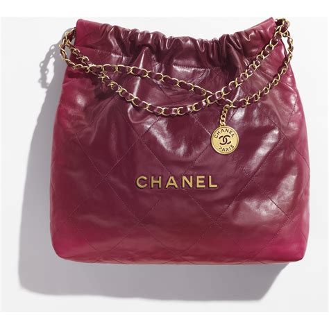 chanel 22 burgundy|burgundy chanel handbags.